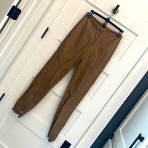 Le Lis faux leather pant size Small.